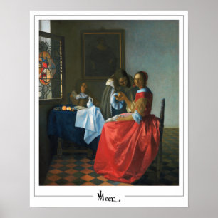 Johannes Vermeer Zedign Art Poster nº 24