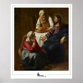 Johannes Vermeer Zedign Art Poster nº 25