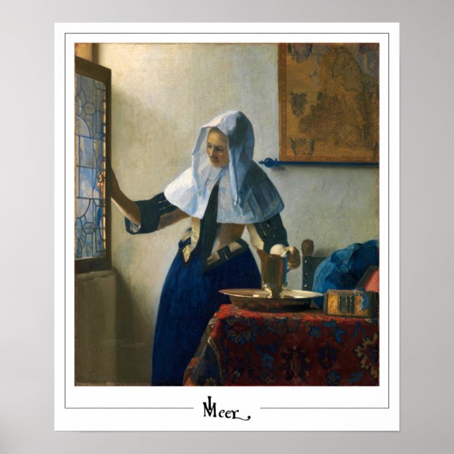 Johannes Vermeer Zedign Art Poster nº 28 (Frente)