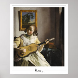 Johannes Vermeer Zedign Art Poster nº 30