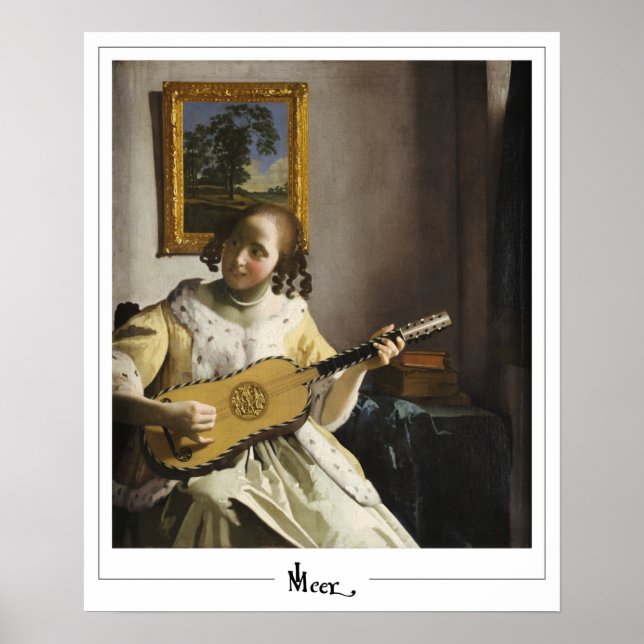 Johannes Vermeer Zedign Art Poster nº 30 (Frente)