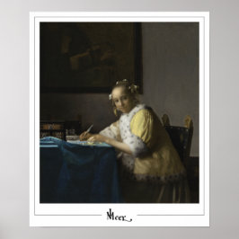 Johannes Vermeer Zedign Art Poster nº 31