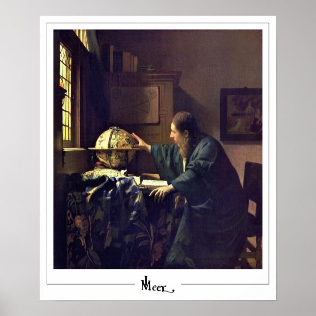 Johannes Vermeer Zedign Art Poster nº 36 (Frente)