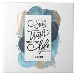 John 14:6 Eu sou o jeito que a vida é Bíblia crist