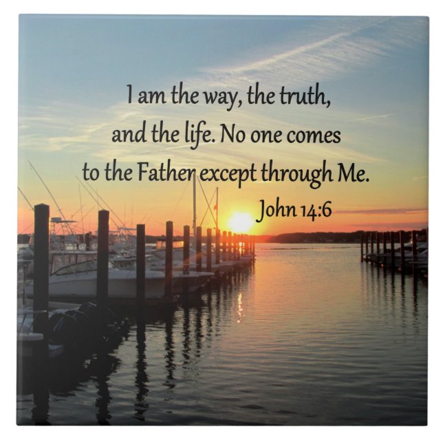 JOHN 14:6 SUNSET PHOTO DESIGN (Frente)