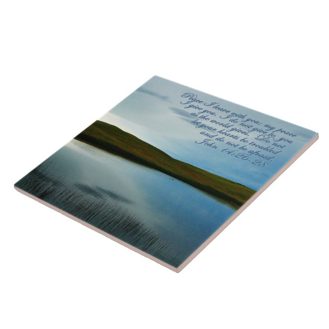 John 14 Peace Scripture Inspirational (Lateral)