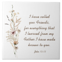 John 15:15 Eu te chamei de amigos Bíblia Verse