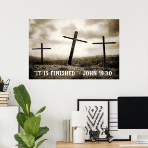 JOHN 19:30 Poster