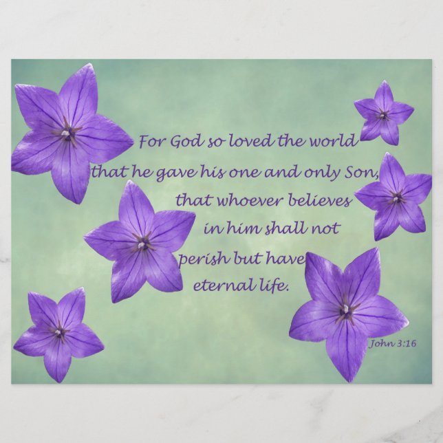 John 3:16 (Frente)
