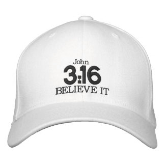JOHN 3:16 - Boné de beisebol