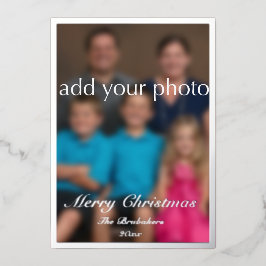 John 3:16 Elegante Modern Greenery Foto Natal