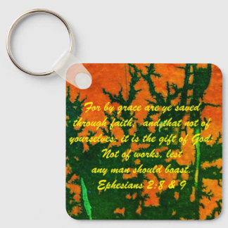 John 3:16 & Ephesianos 2:8 & 9 Chaveiro de verdade