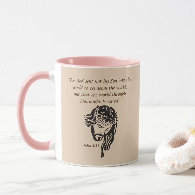 John 3:17 caneca (Com Donut)