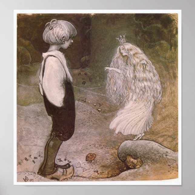 John Bauer Mudou por Poster mágico (Frente)
