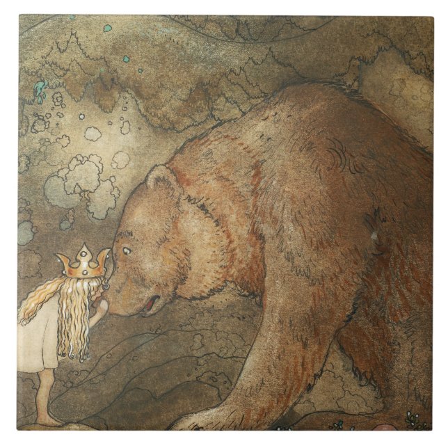 John Bauer - Pobre Basse Pequeno (Frente)