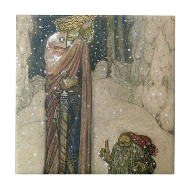 John Bauer - princesa e troll (Frente)