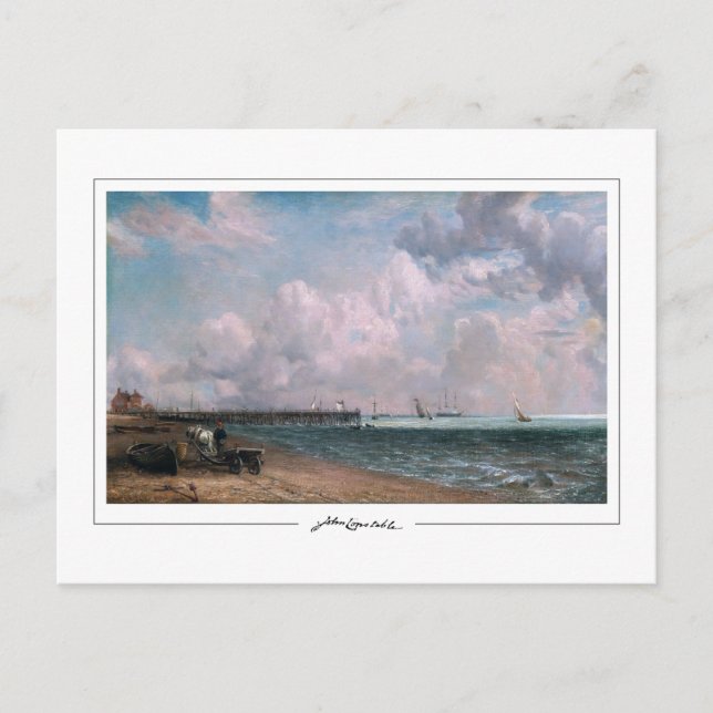 John Constable #165-2 - Cartão Postal de Arte Refi (Frente)