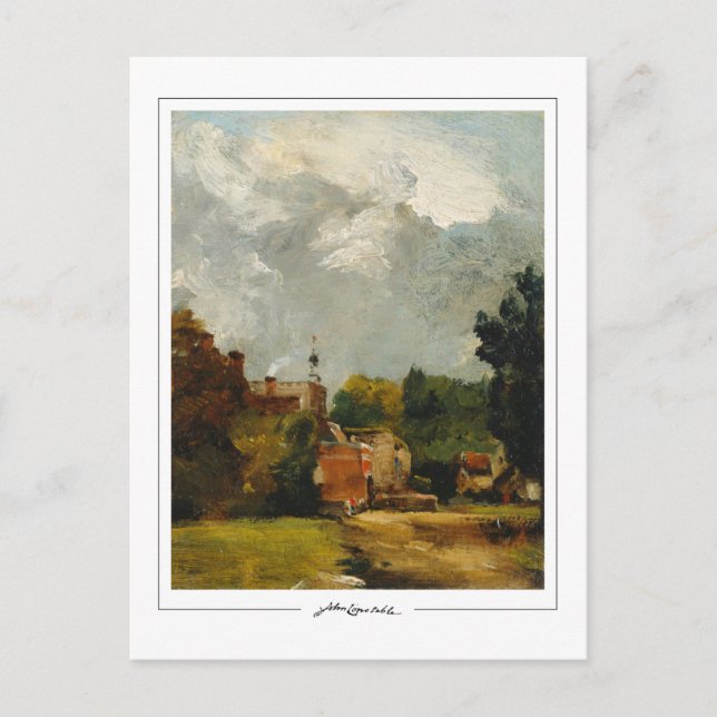 John Constable #1-2 - Cartão Postal de Arte Fina (Frente)