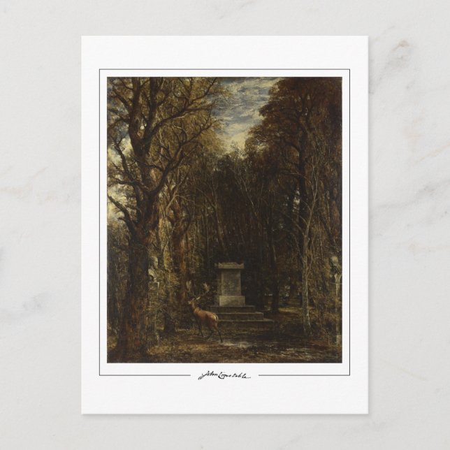 John Constable #20-2 - Cartão Postal de Arte Fina (Frente)