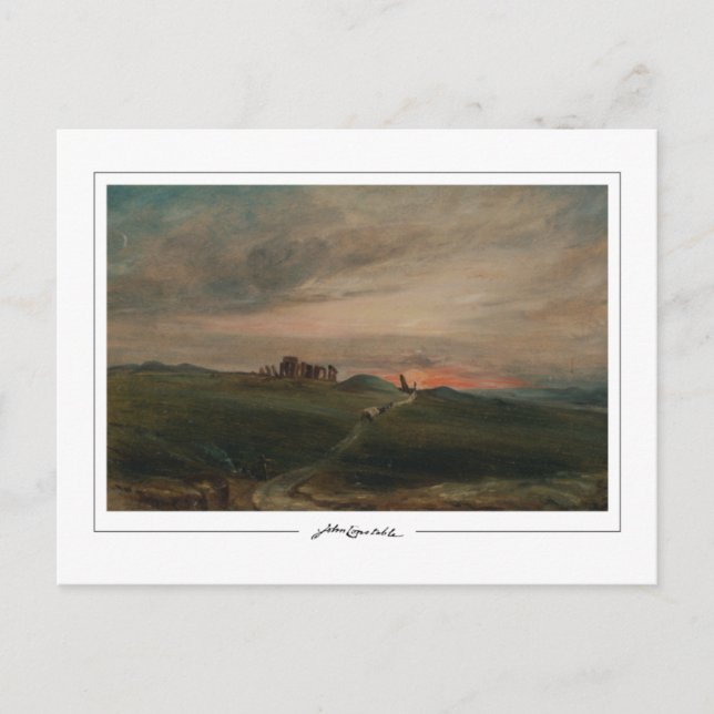 John Constable #29-2 - Cartão Postal de Arte Fina (Frente)
