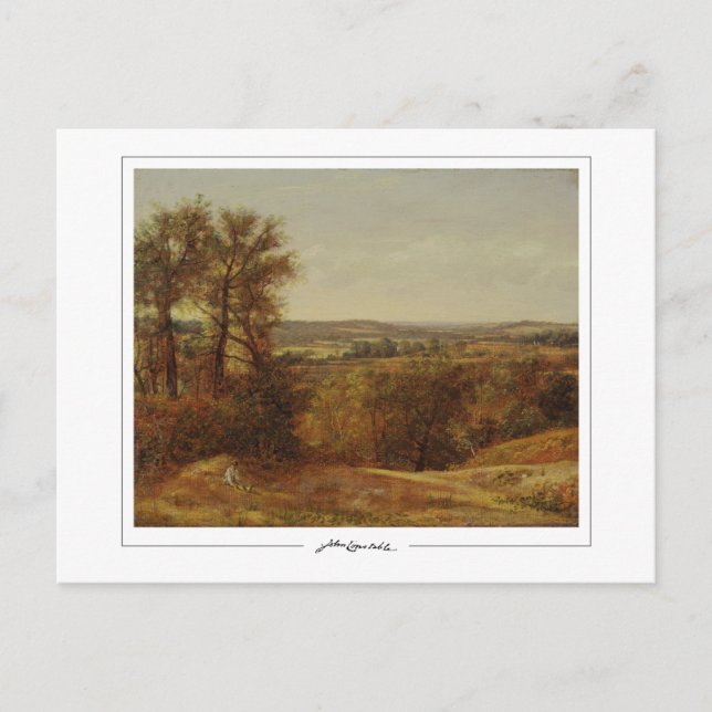 John Constable #33 - Cartão postal de belas artes (Frente)