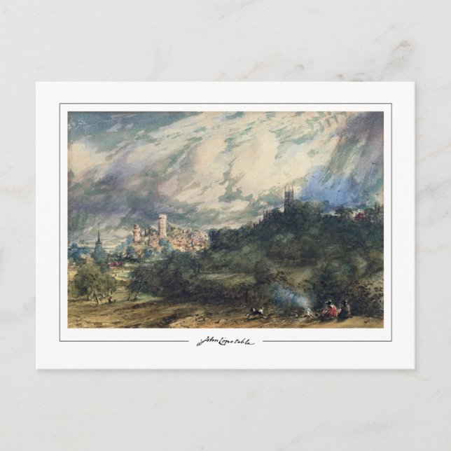 John Constable #367-2 - Cartão Postal de Arte (Frente)