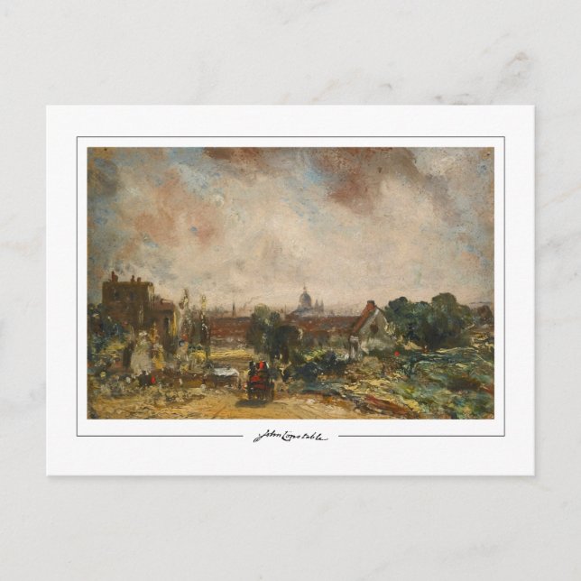 John Constable #42 - Cartão postal de belas artes (Frente)