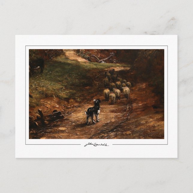John Constable #467 - Cartão postal de belas artes (Frente)