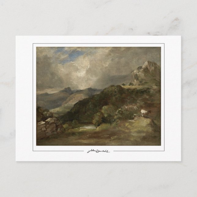 John Constable #469-2 - Cartão postal de arte fina (Frente)