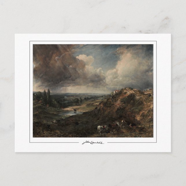 John Constable #496-2 - Cartão Postal de Arte Fina (Frente)