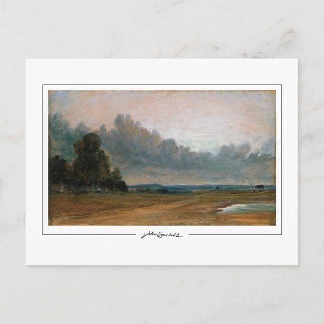 John Constable #548-2 - Cartão Postal de Arte Refi (Frente)