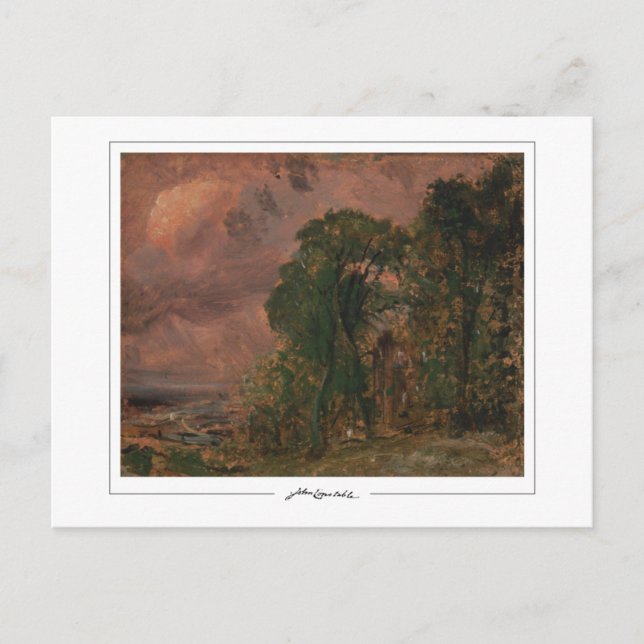 John Constable #6-2 - Cartão Postal de Arte Fina (Frente)