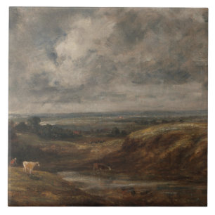 John Constable - charneca de Hampstead