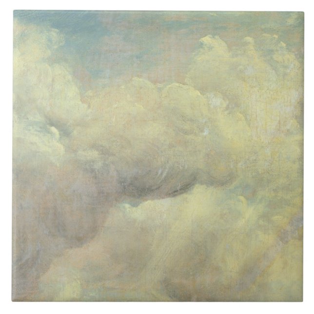 John Constable | Cloud Study, c.1821 (petróleo sob (Frente)