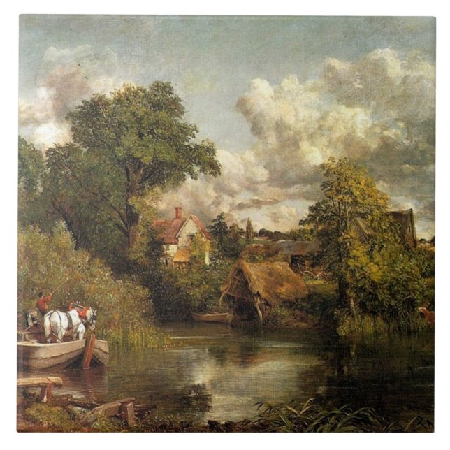 John Constable - O Cavalo Branco, (Frente)