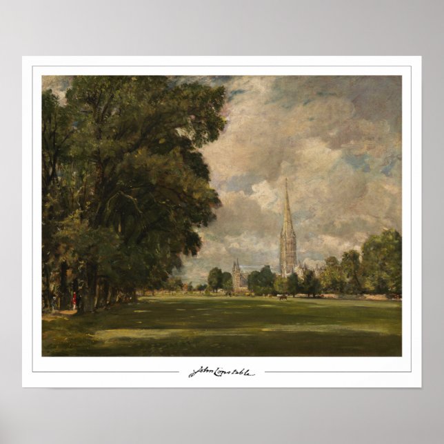 John Constable Zedign Art Poster #9-2 (Frente)