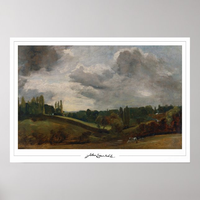 John Constable Zedign Art Poster nº 10-2 (Frente)