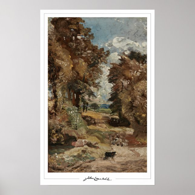 John Constable Zedign Art Poster nº 138-2 (Frente)