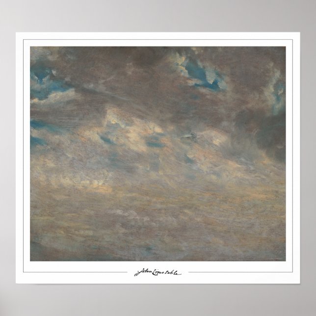 John Constable Zedign Art Poster nº 15 (Frente)