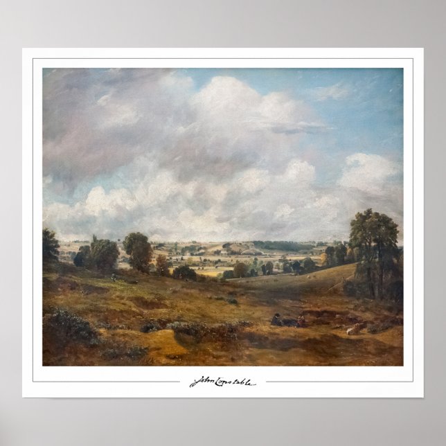 John Constable Zedign Art Poster nº 152-2 (Frente)