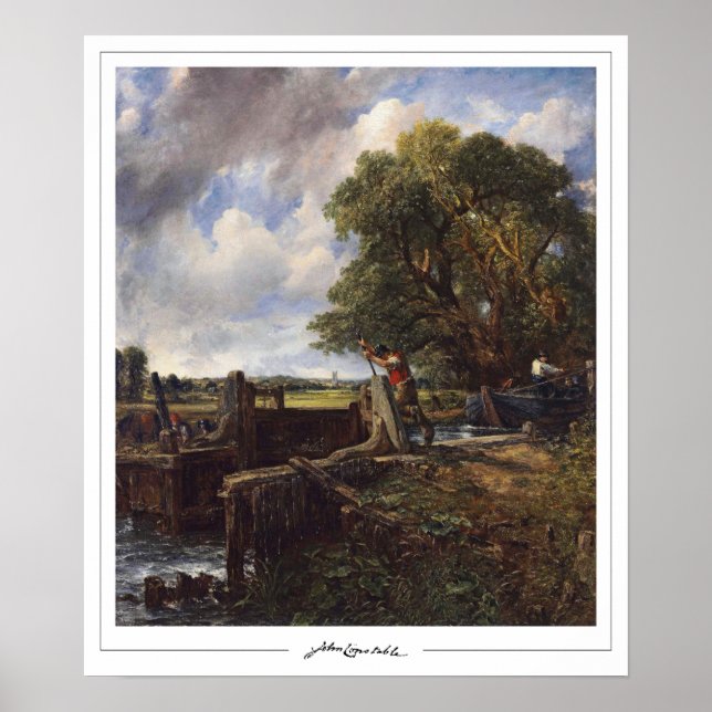 John Constable Zedign Art Poster nº 184-2 (Frente)
