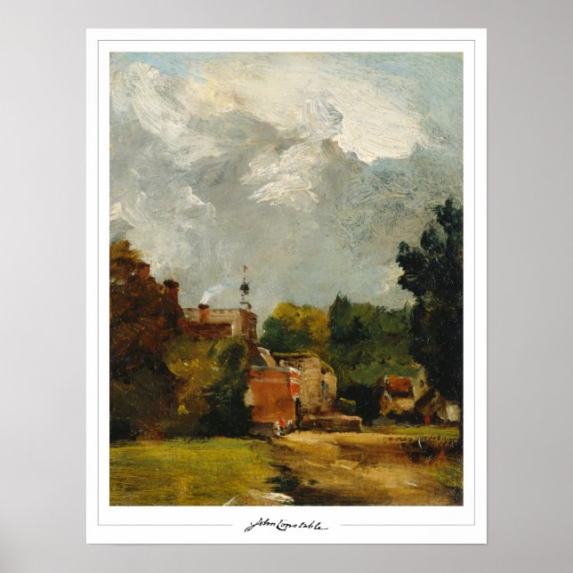 John Constable Zedign Art Poster nº 1-2 (Frente)
