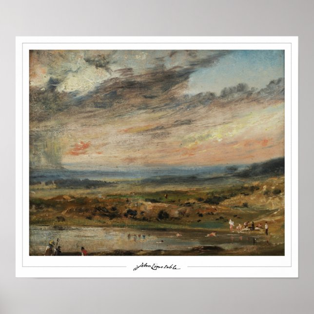 John Constable Zedign Art Poster nº 329 (Frente)