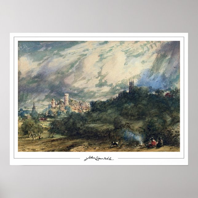 John Constable Zedign Art Poster nº 367-2 (Frente)