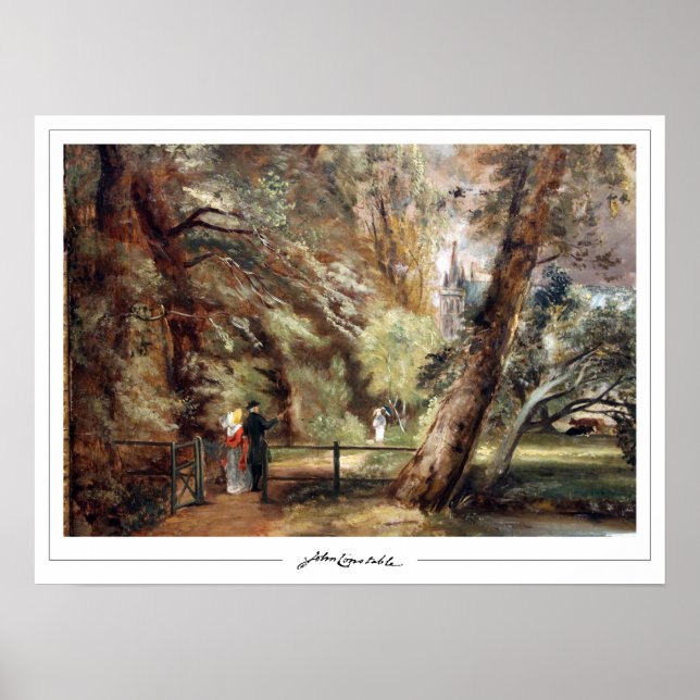 John Constable Zedign Art Poster nº 409 (Frente)