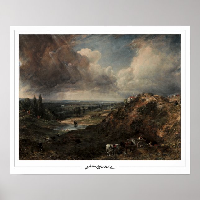 John Constable Zedign Art Poster nº 496-2 (Frente)