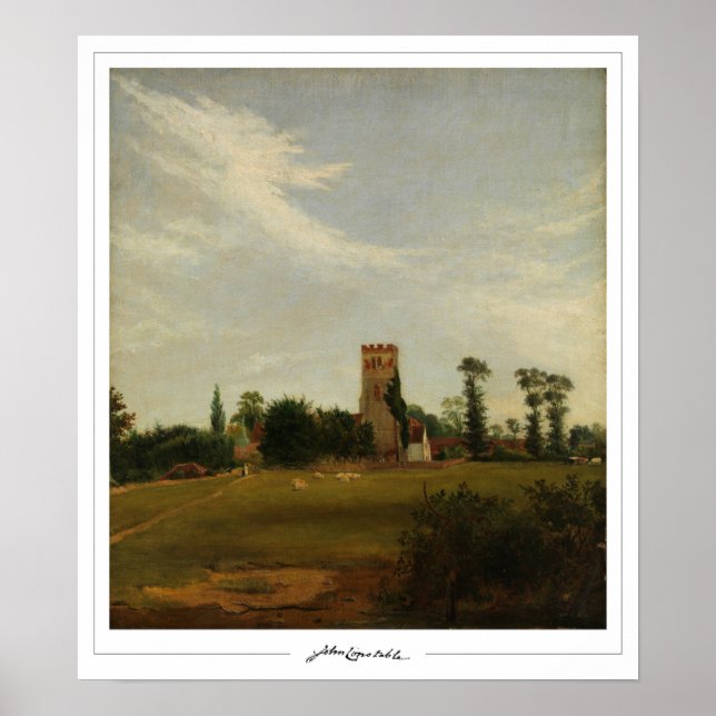 John Constable Zedign Art Poster nº 74-2 (Frente)