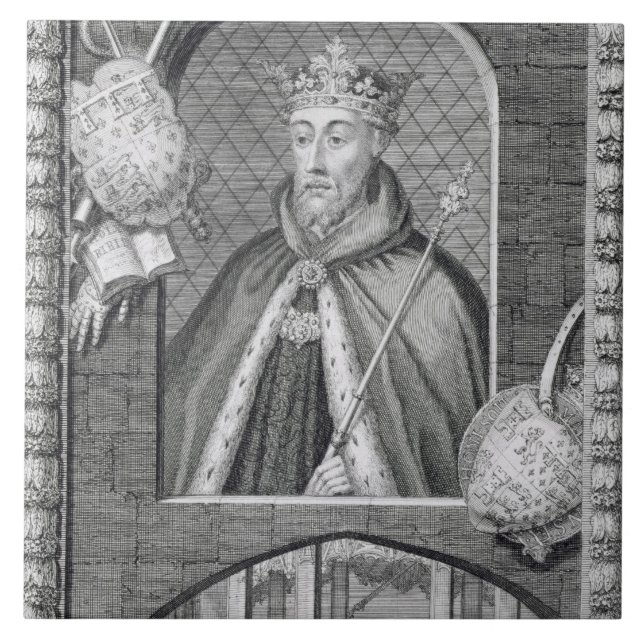 John de magriço, duque de Lancaster (1340-99) após (Frente)