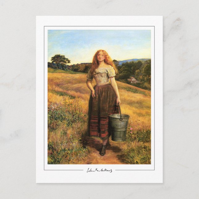 John Everett Millais #176 - Cartão postal de arte  (Frente)