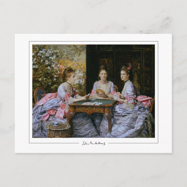 John Everett Millais #2 - Cartão postal de arte fi (Frente)